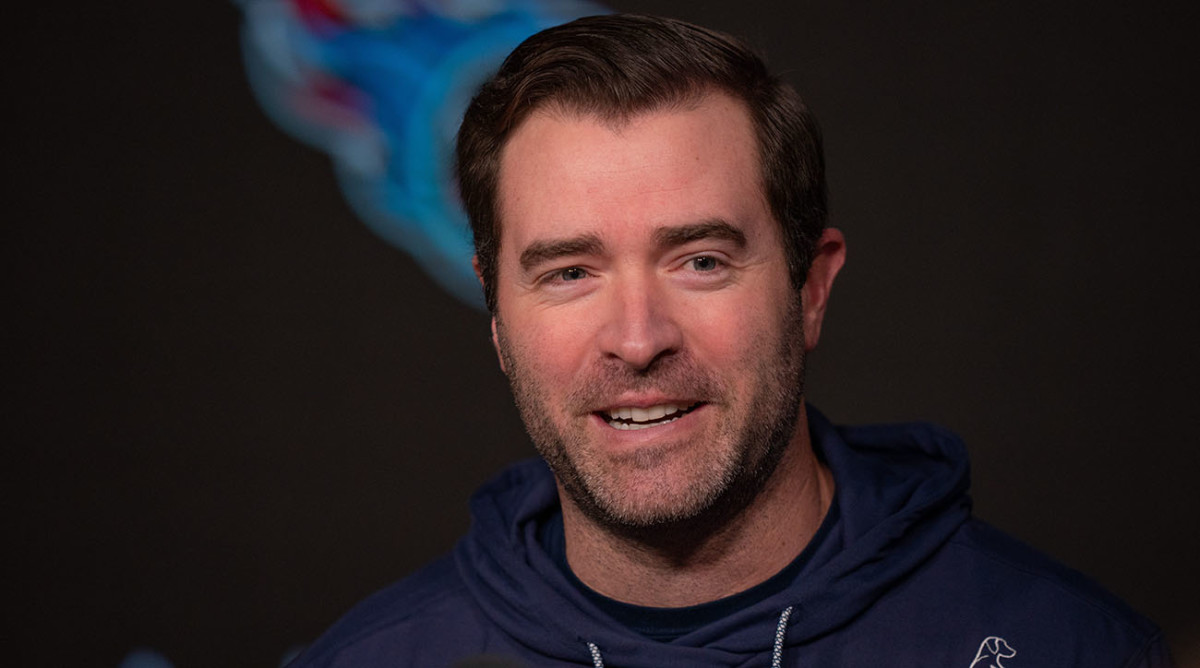 Tennessee Titans head coach Brian Callahan